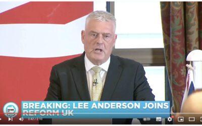 LEE ANDERSON JOINS REFORM UK | Monday 11th March 2024