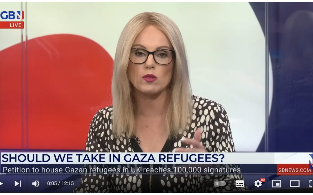 UK accepting refugees from Gaza ‘would be CRAZY’ – Matt Goodwin | Britain has done ENOUGH